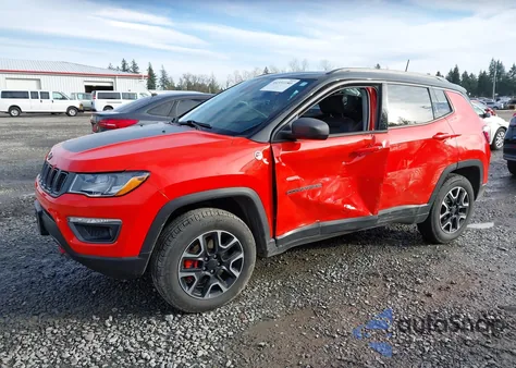 2018 Jeep Compass Trailhawk 4X4 from USA, damaged, VIN 3C4NJDDB6JT484072